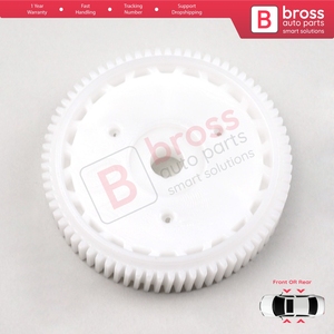 มอเตอร์ตัวปรับกระจกหน้าต่าง BWR5272 พร้อมเฟืองลูกกลิ้ง สำหรับรถยนต์ Passat B6 3C B7 362 365 CC 4/5 ประตู - Product Image 2