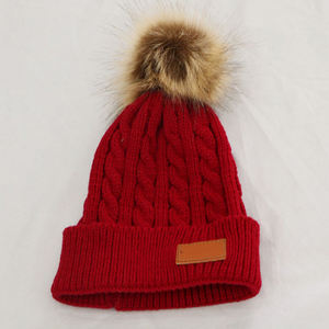 Luxury Streetwear Knit Beanie Winter Warm <b>Skull</b> <b>Cap</b> Custom Logo Embroidery Wool Acrylic Ribbed Cuffed Fashion Beanie <b>Men</b> Women - Product Image 4