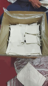 Bolsa de lona de algodón ecológica con logotipo personalizado, decoración de cadenas, cremallera duradera reciclable, Asa de compras para la playa, venta al por mayor - Product Image 6