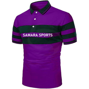 Camiseta transpirable de malla de algodón suave bordada con logotipo de manga corta personalizado, polos para hombre - Product Image 4