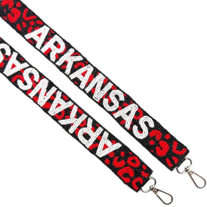 Sangle de sac personnalisée Go Jags avec perles, faite à la main, pour le sport, le collège, les jours de match, sangle de sac réglable, broderie, sac à main, bandoulière, mode - Product Image 5