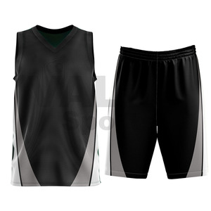 Maillots de basket-ball personnalisés en gros pour adultes – Confortables, légers, respirants, séchage rapide, antibactériens, 100 % polyester - Product Image 1