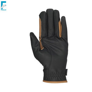 Gants d'équitation d'hiver unisexes de haute qualité, personnalisables, antidérapants, respirants, en cuir, compatibles avec les écrans tactiles - Product Image 2