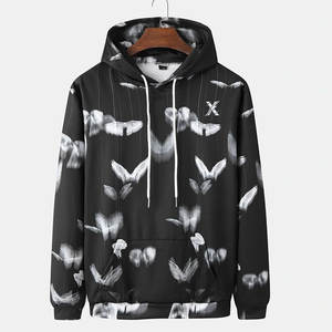 Sweat à capuche décontracté élégant pour homme, hiver, sublimation, tissu en polaire doux, coupe confortable, séchage rapide, design streetwear pour l'extérieur - Product Image 1