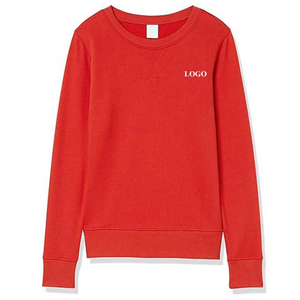 Nouveau Design automne pull personnalisé haute qualité Logo dames col rond pull uni femmes sweat ras du cou sweat 2025 - Product Image 6