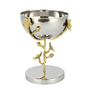 BOL DISEÑADOR METAL ORO Y PLATA DECORATIVO DE LUJO MODERNO - Product Image 6