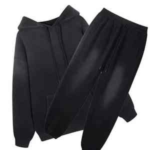 Survêtement de lavage à l'acide pour hommes léger et confortable de haute qualité 100% coton polaire respirant hiver Jogging porter bon prix - Product Image 2