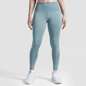Leggings de course en tricot vert aqua - Product Image 1