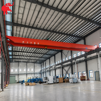 Kran Jembatan Ganda Tipe LH 5Ton 10Ton 20Ton dengan Troli Hoist Elektrik