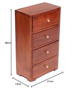 Organizador de Cajones de Madera a Precio Económico, Almacenamiento Duradero con Compartimentos para Cubiertos y Accesorios, Estilo Moderno y Lujoso para Sala de Estar - Product Image 3