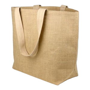 Sacs à provisions en Jute de haute qualité, Style personnalisé, motif de tissu, pièces de couleur, petite origine brute indienne - Product Image 1