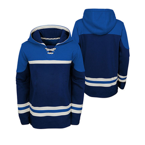 Sudadera con Capucha de Hockey sobre Hielo de Diseño Personalizado con Detalles Reflectantes para Entrenamiento Nocturno, Mayor Visibilidad y Seguridad - Product Image 2