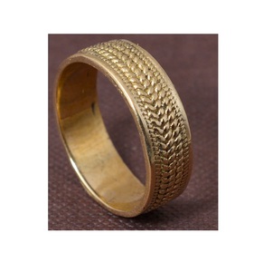 Anillo de latón de la mejor calidad y diseño de apariencia, anillos de joyería simples y de moda, artículos de fiesta, joyería, anillo de latón, venta superior - Product Image 3