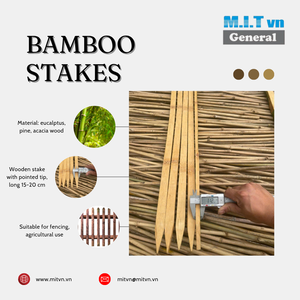 Estacas de Bambú Natural Premium de 1 m - Resistentes, Rectas y Duraderas - Product Image 6