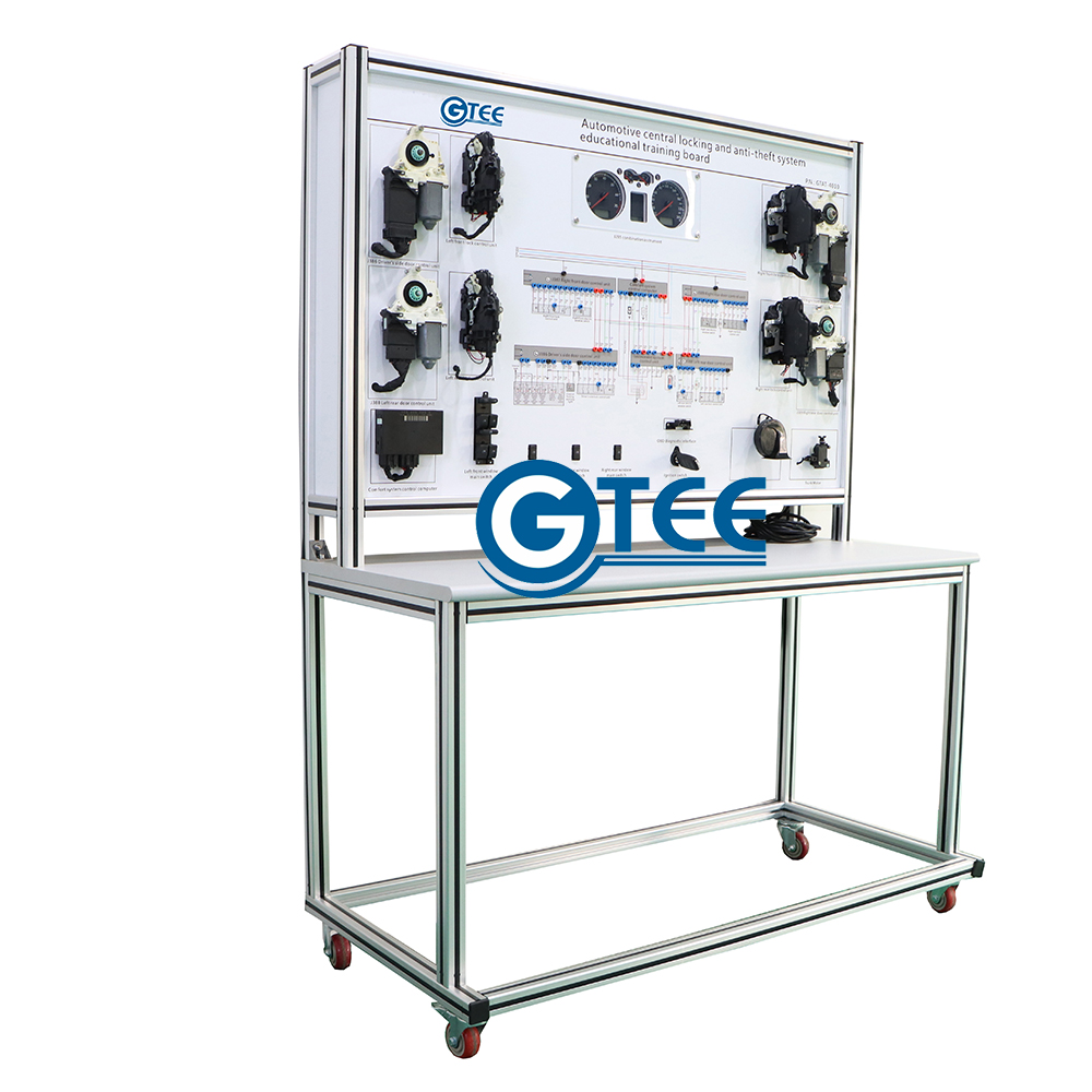 Automotive Central Locking and Anti-theft System Training Board Automobile Training Kit Teaching Equipment