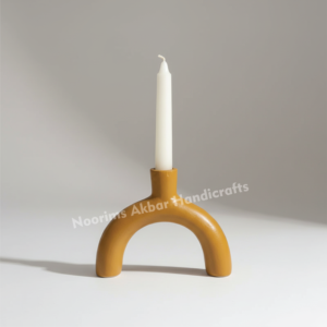 Elegante Portavelas Cónico de Metal con Acabado Negro, Impresión Personalizada, Decoración del Hogar, Iluminación Navideña, Pieza Decorativa al por Mayor - Product Image 3