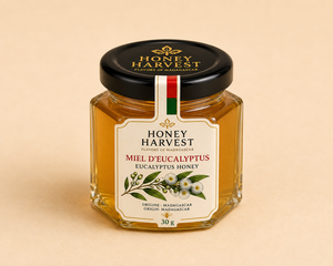 <b>Honey</b> Harvest Premium Infused <b>Honey</b> Tasting Set 6 X 30g Ginger Cardamom Vanilla 24 Months Shelf Life Madagascar Golden Mason Jar - Product Image 2