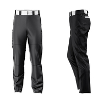 Nouvelle arrivée 100% uniformes de baseball en polyester pour adultes ensemble personnalisé de vêtements de sport grande taille respirant séchage rapide usine directe