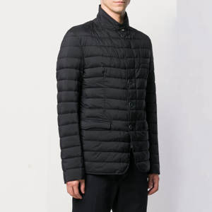 Personalized Logo Outwear Buttoned Quilted Puffer <b>Jacket</b> Plus Size <b>Waterproof</b> Casual Winter Bubble <b>Padded</b> Coat - Product Image 2