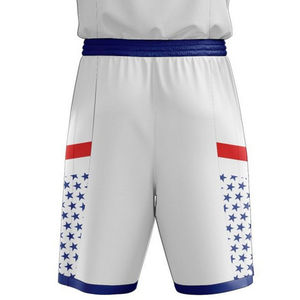 Ensemble d'uniformes de basketball de qualité supérieure 100 % polyester, style tendance, respirant, avec logo personnalisé, vente en gros, nouveau modèle de vêtements de sport - Product Image 4