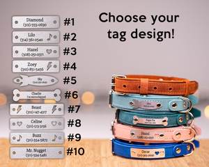 Wholesale Customizable Leather Dog Collars with Adjustable Fit - Premium Personalized Pet Accessories - Product Image 3