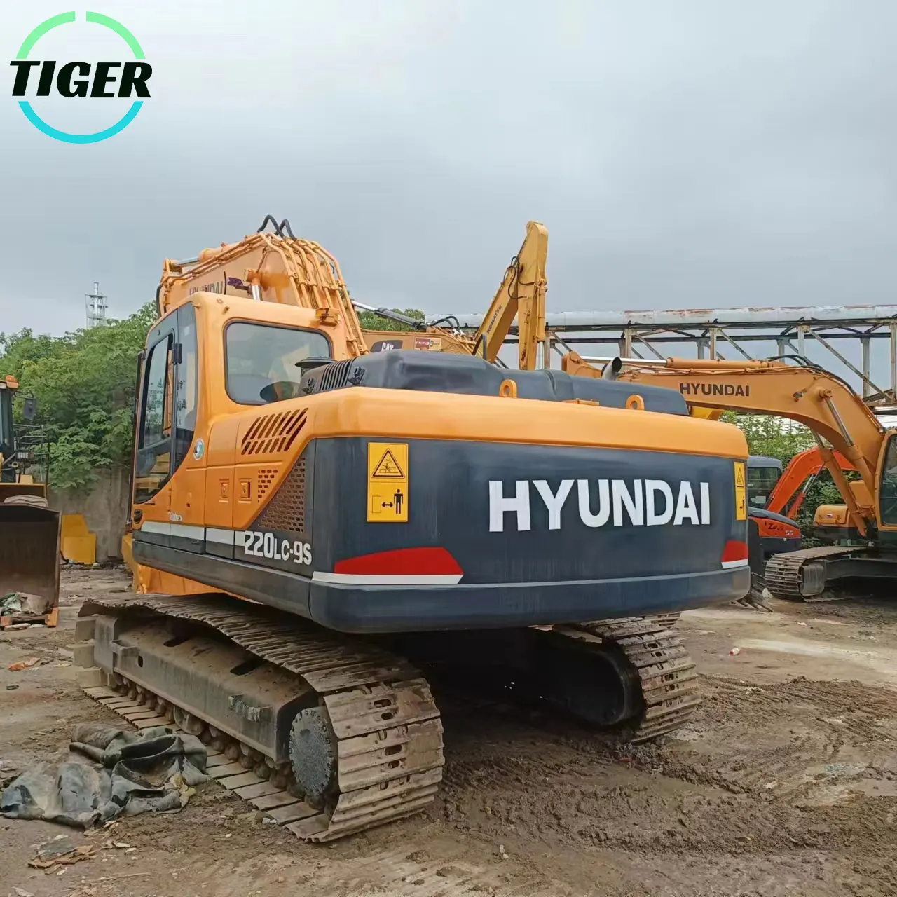 Güney kore 22 ton Hyundai 220-9s fiyat hyundai 220 ekskavatör kullanılmış ekskavatör satılık makine