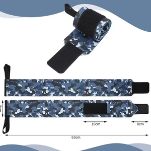 Logo Pro Hand Wrap Imprimé Élastique Respirant Workout Haltérophilie Gym Poignet Wrap Vente Chaude Ajustement Main Wrap - Product Image 4