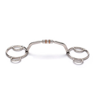 OEM 2024 mèches en acier inoxydable équipement pour chevaux mèches pour chevaux bouche articulée équipement d'équitation nouveau design produit équestre - Product Image 5