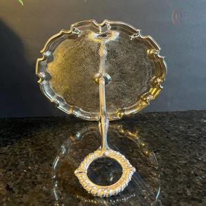 ขาตั้งเค้กโลหะสุดหรูสำหรับจัดแสดงเค้กและของหวาน เหมาะเป็นของตกแต่งงานแต่งงานและงานเฉลิมฉลอง - Product Image 2