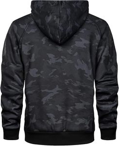 เสื้อสวมหัวผู้ชายผ้านุ่มมีฮู้ดผ้าขนแกะมีกระเป๋าจิงโจ้อุตสาหกรรมกีฬา - Product Image 5