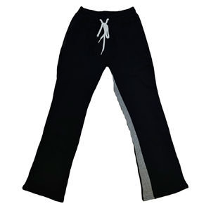 กางเกงวอร์มผ้าคอตตอนสำหรับผู้ชายกางเกงวิ่งแบบเย็บปะต่อกันกางเกง2025ซัก2025 - Product Image 3