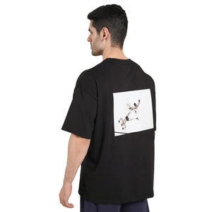 Camisetas Extra Grandes de Corte Cuadrado para Hombre, Impresión Serigráfica, Ropa Urbana Personalizada al por Mayor, Camiseta de Secado Rápido, Ecológica, de Estambre - Product Image 1