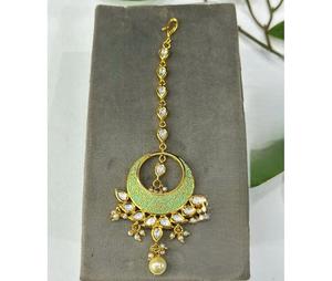 Aretes Étnicos de Latón Chapado en Oro de Primera Calidad, Elegantes y de Alta Gama para Mujeres, Chicas, Bodas y Fiestas - Product Image 1