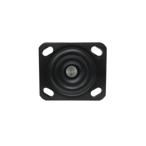 Roue pivotante à roulement à billes en PU jaune de 8 pouces à usage moyen en polyuréthane - Product Image 3