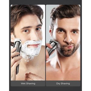 Kit de rasoir électrique sans fil pour homme, étanche IPX7, tondeuse à cheveux, tondeuse pour le visage, la moustache, le corps et les oreilles - Product Image 5