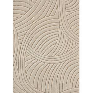 Alfombra de lana con mechones a mano personalizada Las líneas abstractas con mechones a mano están inspiradas en los patrones únicos Griffiths Rug Rust Decoración al por mayor - Product Image 5