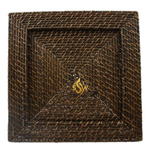 Placa de cargador de comida de ratán clásico, placa de cargador tejida hecha a mano de diseñador de Pattan de nueva apariencia para vajilla, utensilios de cocina de boda - Product Image 2