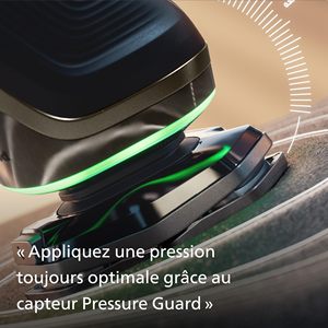 Rasoir électrique pour homme, système à double lame pour utilisation humide et sèche, tondeuse à barbe avec station de nettoyage, support de charge, étui de voyage - Product Image 6