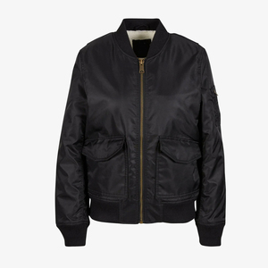 <b>Women</b> Slim Fit Satin Varsity <b>Jackets</b> For Winter Custom Made Plain Outdoor Satin Bomber <b>Jackets</b> in Reasonable Price - Product Image 5