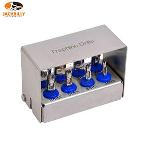 Premium CARE Trephine Set 8 Pcs Trephines Chirurgicaux Tranchants Orthopédique Neurochirurgie Dentaire Medic Instruments Mallette De Rangement - Product Image 4
