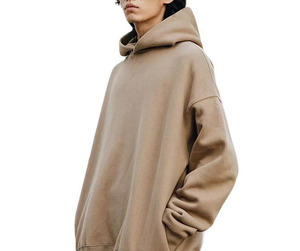 Custom Logo French Terry Blank Hoodies High Quality 100% Cotton 350gsm Unisex Hoodie <b>for</b> <b>Men</b> Heavy Hoodie <b>Pullover</b> Sweatshirt - Product Image 3