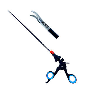 Laparoscopic Clickline Maryland Dissecting Forceps Curved Fine Tip Steel CE Certified for Precise Dissection Grasping Superior - Product Image 1