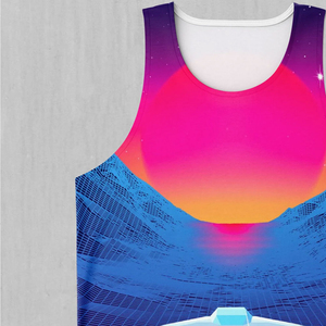 Men Unisex Sublimated <b>Sports</b> <b>Tank</b> <b>Tops</b> 100% Polyester Custom Logo Quick Dry Workout Wear Sleeveless Gym Shirts - Product Image 6