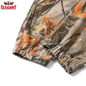 Pantalones Deportivos de Lona con Camuflaje Real Tree y Logotipo Personalizado, Pantalones para Hombre Transpirables de Secado Rápido con Cintura Elástica, Hechos a Medida - Product Image 3