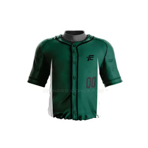 Uniforme de Béisbol de Primera Calidad del Fabricante, 100% Poliéster de Secado Rápido, Cuello en V, para Hombre Adulto, para Deportes al Aire Libre - Product Image 2