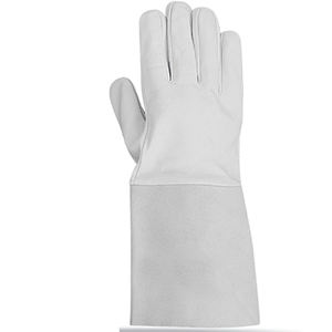 Nuevo 2025 Guantes de soldadura hechos a medida de calidad superior al por mayor Guantes de trabajo de invierno con cuero dividido de vaca - Product Image 3