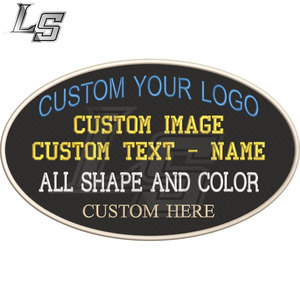 Créer un style unique avec des patchs brodés personnalisés patchs de logo personnalisés patchs thermocollants pour sacs à dos crochet et boucle - Product Image 2