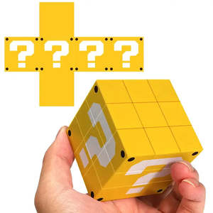 Mario Bloc Point D'Interrogation DIY Magic Cube Packaged in <b>Box</b> - Product Image 4