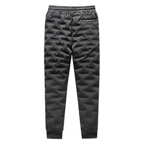 Pantalones acolchados de burbujas cálidos personalizados al por mayor de fábrica para hombre, pantalones acolchados de nieve impermeables para exteriores de invierno con logotipo - Product Image 1