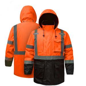 Ropa de Seguridad Reflectante, Venta de Fábrica, Uniforme de Seguridad de Manga Larga, Personalizado Profesional, Transpirable, de Poliéster Ignífugo - Product Image 2